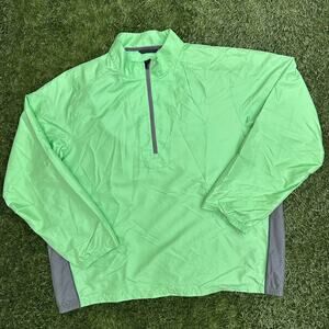 Zero Restriction Tour Series Quarter Zip Lightweight Windbreaker Golf Jacket XL
